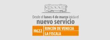 Nuevo servicio zonal que conecta los sectores de Venecia con La Fiscala